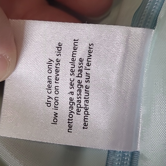 Raoul Cotton Blend Blue, Yellow, & Metallic Silver Printed Pants - Size 8 - Picture 7 of 7